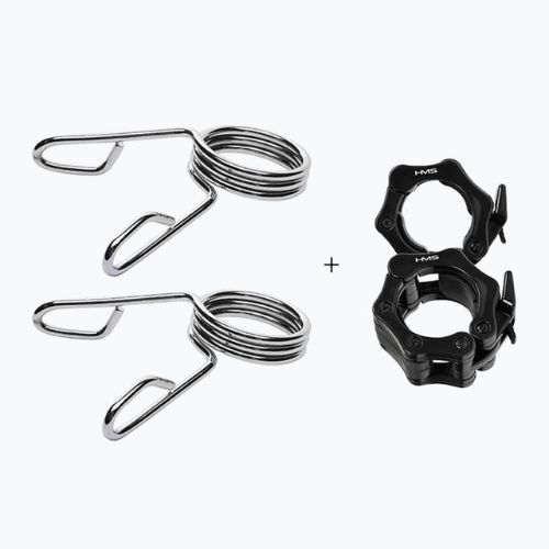 HMS GO205 Premium sidabrinė tiesi olimpinė štanga 17-60-005