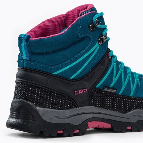 CMP Rigel Mid vaikiški trekingo batai mėlyni 3Q12944J