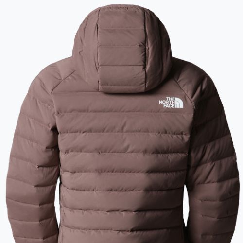 Moteriškos pūkinės striukės The North Face Belleview Stretch Down Hoodie brown NF0A7UK5EFU1