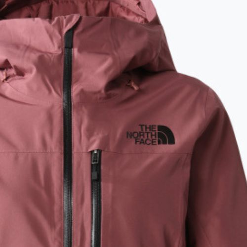The North Face Descendit moteriška slidinėjimo striukė kaštoninės spalvos NF0A4R1R6R41