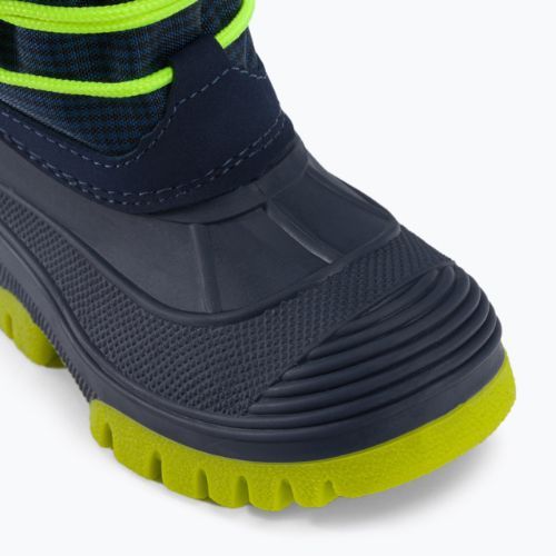 Vaikiški CMP Ahto sniego batai tamsiai mėlynos ir geltonos spalvos 3Q49574K/N950