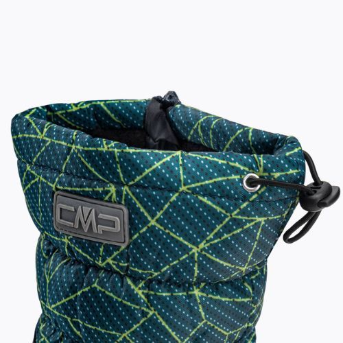 CMP Sneewy vaikiški sniego batai mėlynos ir geltonos spalvos 3Q71294