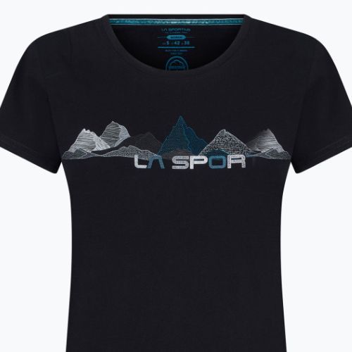 La Sportiva Peaks moteriški trekingo marškinėliai juodi O189999