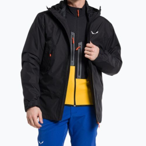 Salewa vyriška striukė nuo lietaus Fanes Ptx 2L juoda 00-0000028442