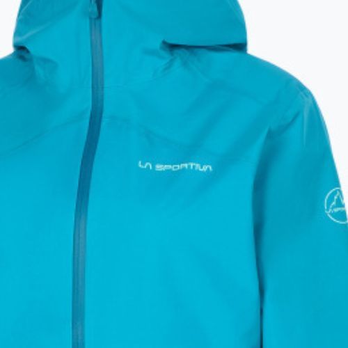 Moteriška La Sportiva Firestar Evo Shell membraninė striukė nuo lietaus mėlyna M24635635