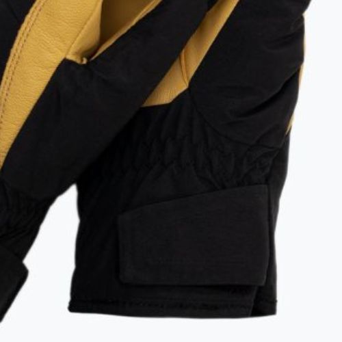 Salewa vyriškos alpinistinės pirštinės Ortles Ptx/Twr juoda/geltona 00-0000028531