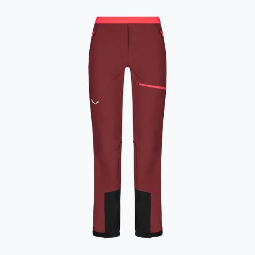 Salewa moteriškos softshello kelnės Sella DST Lights red 00-0000028475