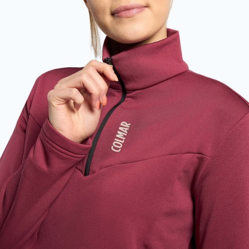 Moteriški Colmar vilnoniai marškinėliai bordo spalvos 9334-5WU