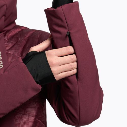 Moteriškas slidinėjimo kostiumas Colmar bordo spalvos 2309