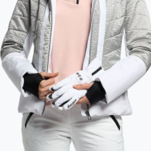 Moteriška slidinėjimo striukė Colmar baltos ir pilkos spalvos 2977