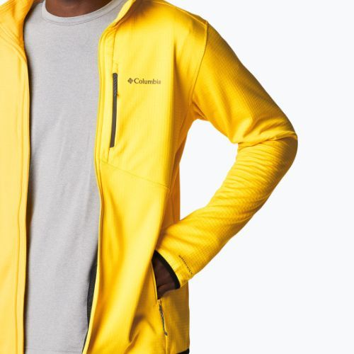 Columbia Park View vyriškas sportinis džemperis geltonos spalvos 1952222