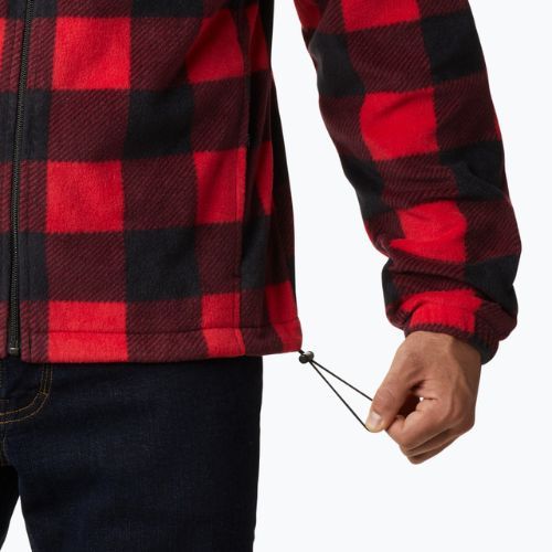 Vyriški vyriški marškinėliai Columbia Steens Mountain Printed fleece sweatshirt red 1478231