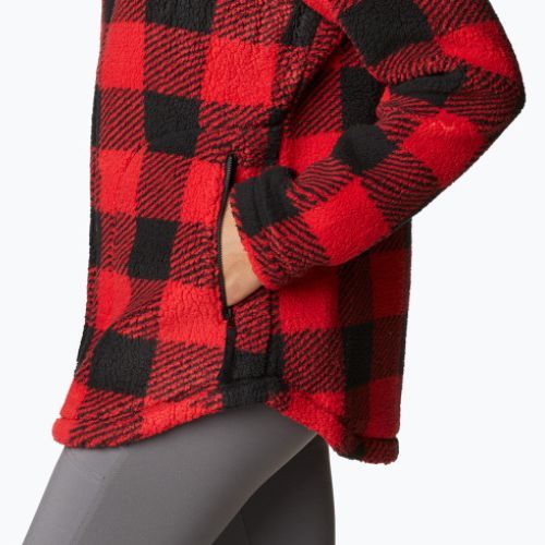 Columbia West Bend moteriškas džemperis su kapišonu raudona 1939901