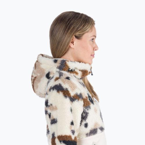 Columbia moteriškas džemperis su gobtuvu Winter Pass Sherpa Hooded fleece sweatshirt beige 2013293