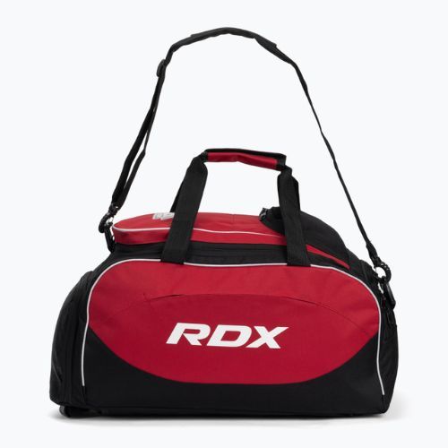 RDX Gym Kit treniruočių krepšys juodai raudonas GKB-R1B