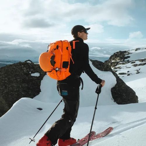 Lavininė kuprinė POC Dimension Avalanche 25 l fluorescent orange