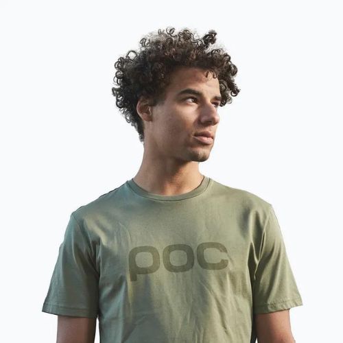 Trekingo marškinėliai POC 61602 Tee epidote green