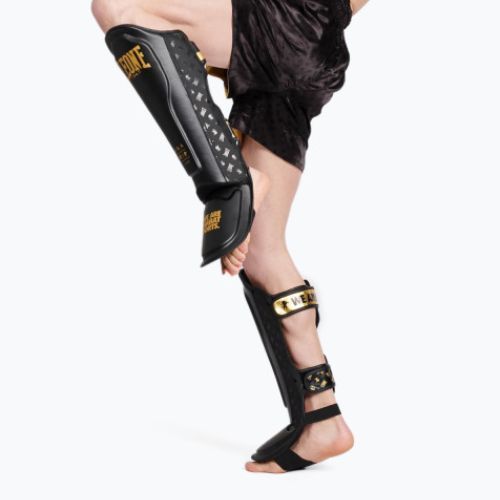 LEONE 1947 blauzdų apsaugos Dna blauzdikaulių apsaugos juodos PT177