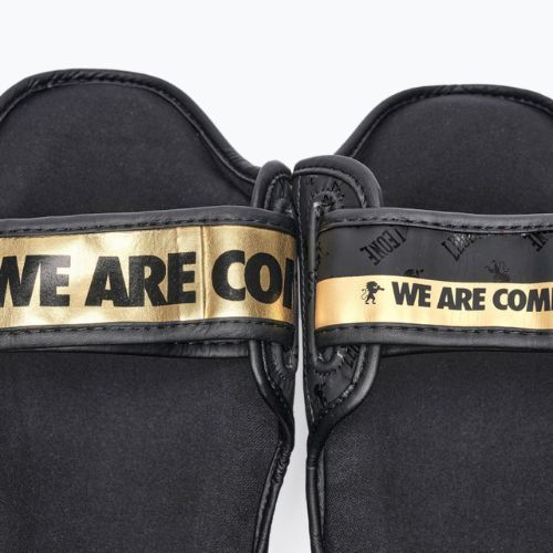 LEONE 1947 blauzdų apsaugos Dna blauzdikaulių apsaugos juodos PT177