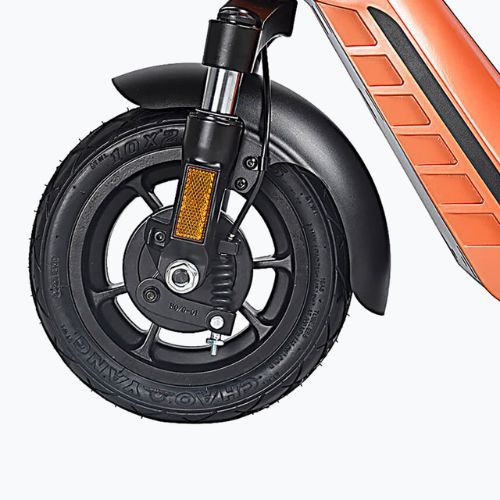 Land Rover LR-F10D elektrinis motoroleris oranžinės spalvos