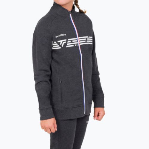 Tecnifibre Knit vaikiški teniso marškinėliai juodi 21LAHOHE0B