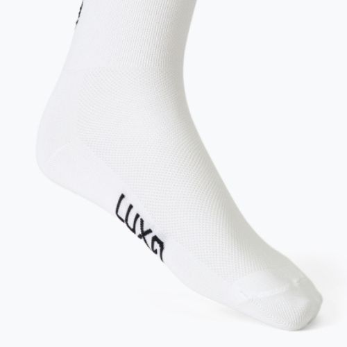 Luxa Coffee Ride dviratininkų kojinės baltos LAM21SCRWS1