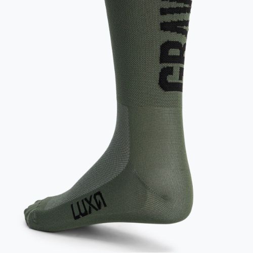 Luxa Only Gravel green dviratininkų kojinės LAM21SOGK1S