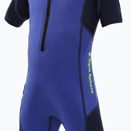 Aquasphere Stingray HP2 karališkai mėlynas/navy blue vaikiškas hidrokostiumas