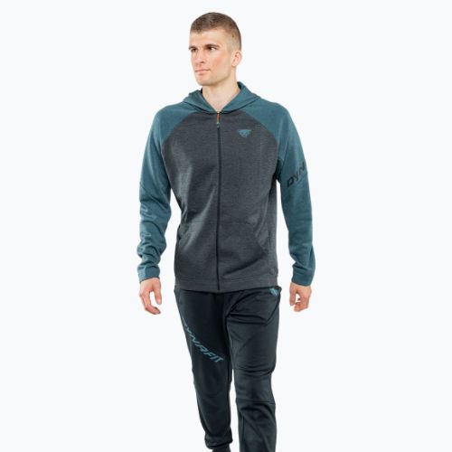DYNAFIT vyriška vilnonė striukė 24/7 PTC Zip Hoody mėlyna 08-0000071506