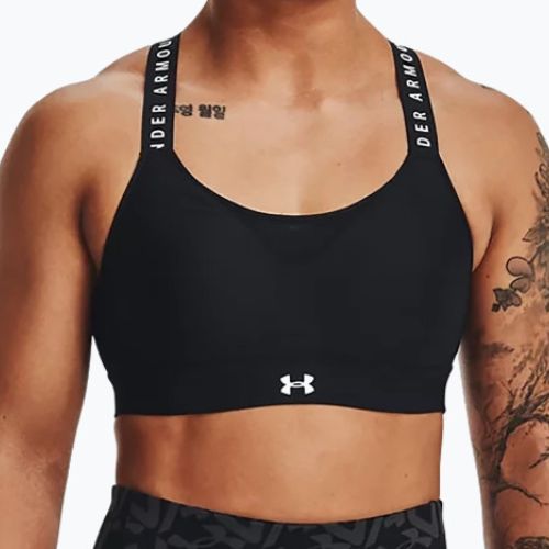 Under Armour Infinity High fitneso liemenėlė juoda 1351994