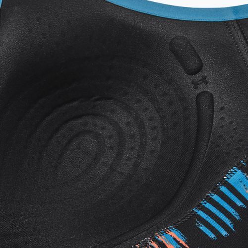 Under Armour Infinity High Print fitneso liemenėlė juoda 1369026