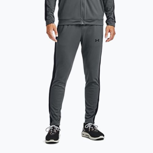Under Armour Ua Knit Track Suit treniruočių sportinio kostiumo komplektas pilkas 1357139-012