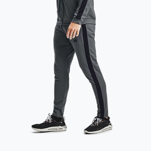 Under Armour Ua Knit Track Suit treniruočių sportinio kostiumo komplektas pilkas 1357139-012