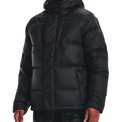 Under Armour vyriška pūkinė striukė UA CGI Down black 1375437-001