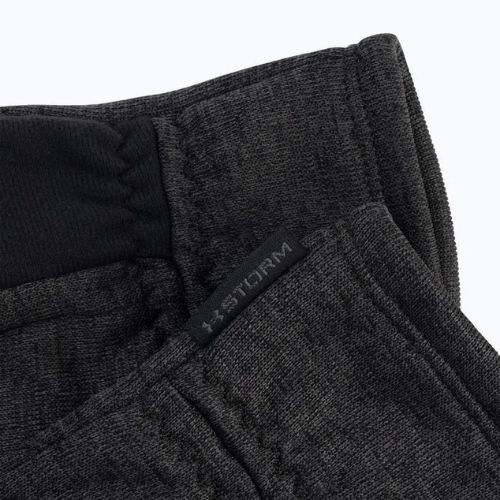Under Armour Ua Storm Fleece vyriškos trekingo pirštinės juodos 1365958-001