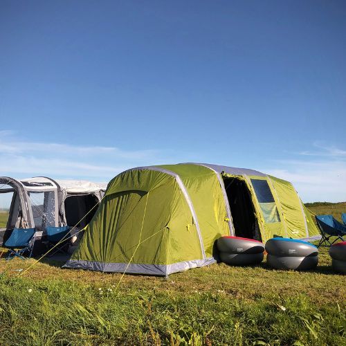 Vango Longleat II Air 800XL green TEQLONGAIH09TAS 8 asmenų kempingo palapinė