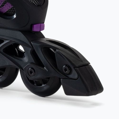 FILA Wizy G juodos/geltonos/gelsvai purpurinės spalvos vaikiški riedučiai