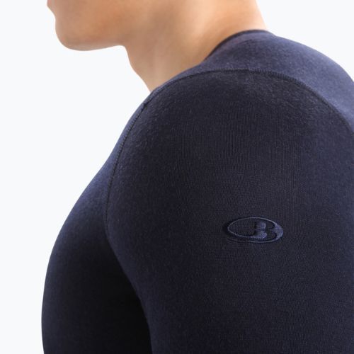 Vyriški termo megztiniai Icebreaker 200 Oasis Crewe midnight navy