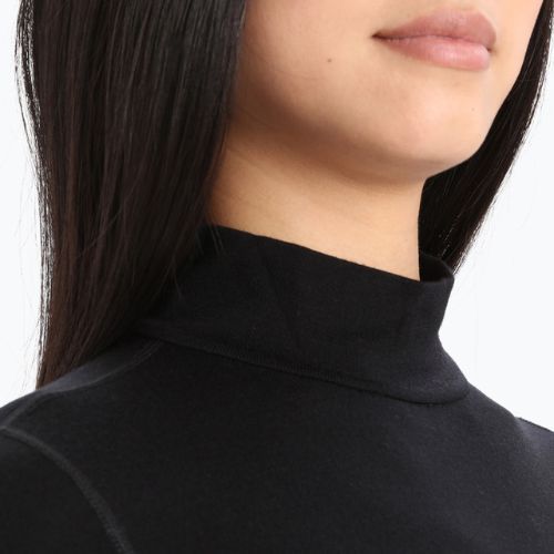 Moteriški termo megztiniai Icebreaker 260 Tech Turtleneck black