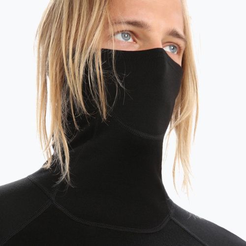 Vyriški Icebreaker Merino Roll Neck termo megztiniai juodi