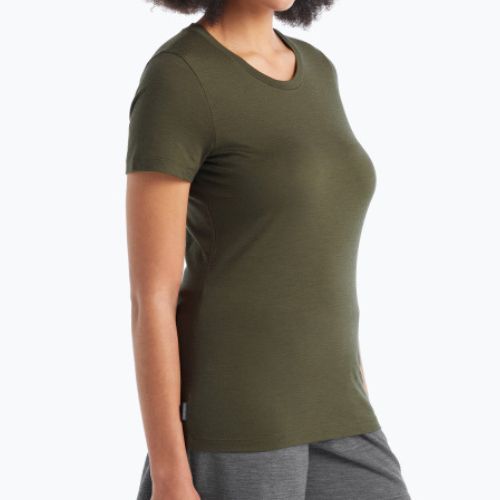 Moteriški Icebreaker Tech Lite II Loden trekingo marškinėliai