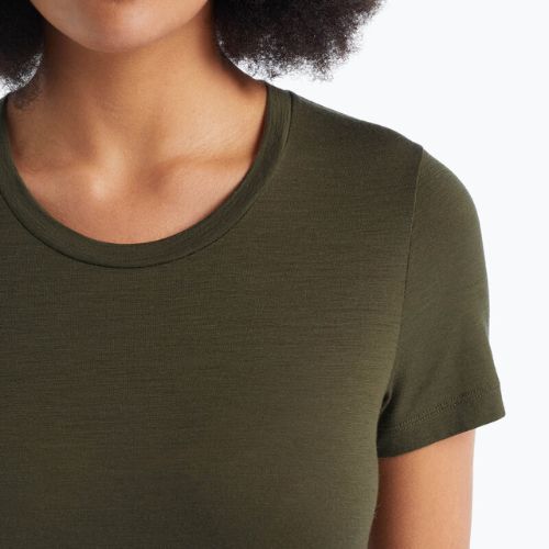 Moteriški Icebreaker Tech Lite II Loden trekingo marškinėliai