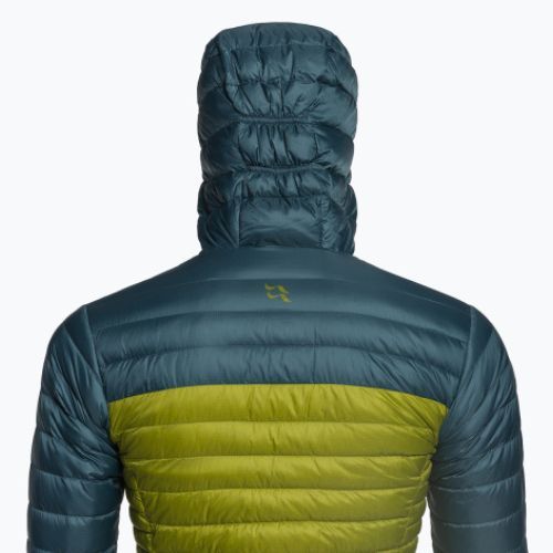 Vyriška pūkinė striukė Rab Microlight Alpine blue QDB-12-OBA