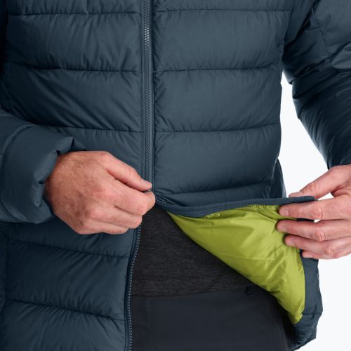 Vyriška pūkinė striukė Rab Infinity Alpine blue QDB-27-ORB