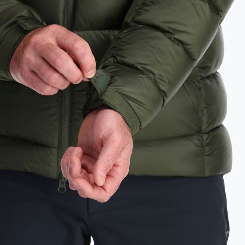 Rab Axion Pro vyriška pūkinė striukė žalia QDE-64-ARM