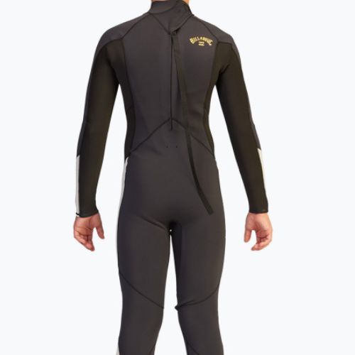 Billabong 4/3 Boys Absolute BZ Full black rock vaikiškas hidrokostiumas