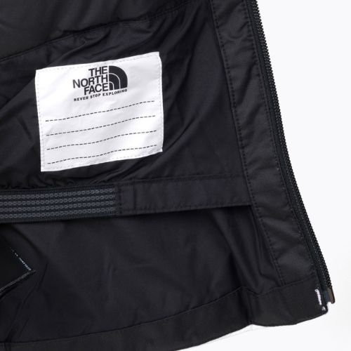 The North Face Pallie Down vaikiška striukė juoda ir violetinė NF0A7UN56S11