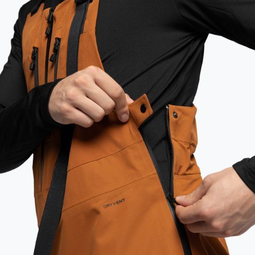 Vyriškos snieglenčių kelnės The North Face Ceptor Bib brown NF0A7T528141
