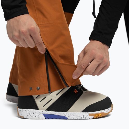 Vyriškos snieglenčių kelnės The North Face Ceptor Bib brown NF0A7T528141