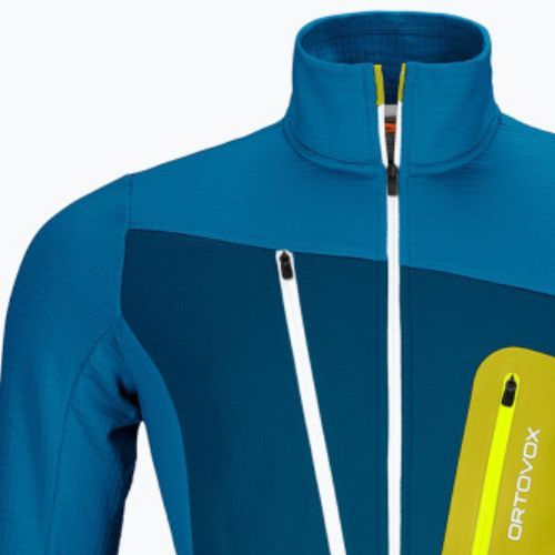 Vyriški ORTOVOX vilnoniai džemperiai Grid blue 8721200031